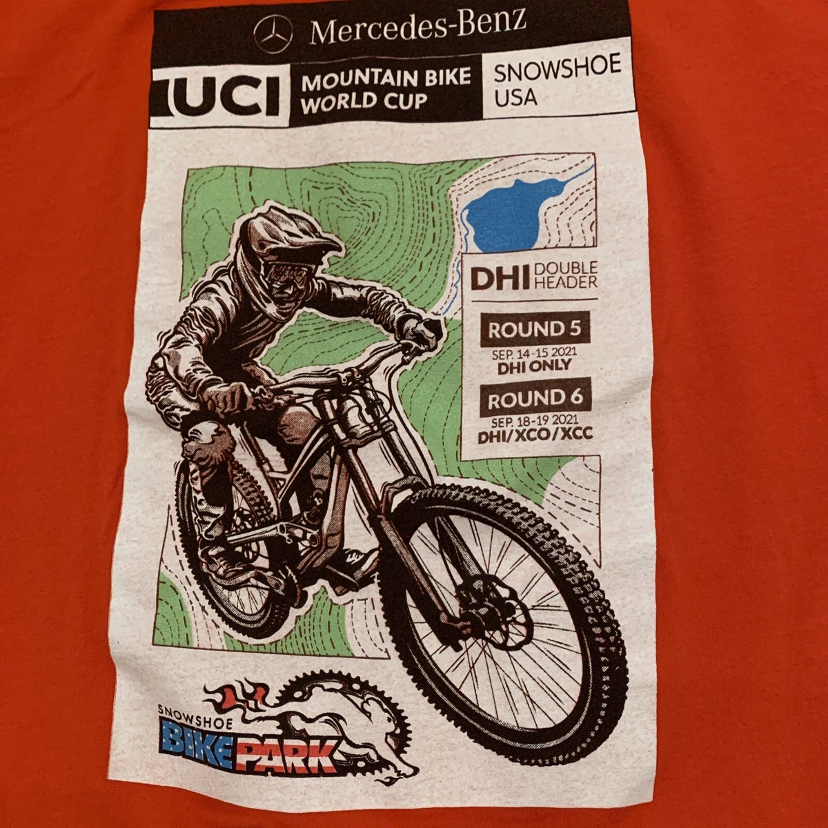 Mercedes Benz UCI Mountain Bike World Cup Snowshoe Volunteer T