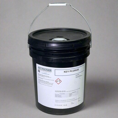 KEY POLYMER Epoxy Adhesive 55 Lbs, Black Container KEY PC2992B