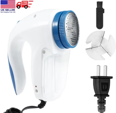 ACCPLUS Electric Clothes Lint Pill Fluff Remover Fabrics Sweater Fuzz Shaver Household