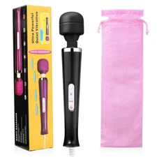 Handheld Massager 20 Speed Wand Vibrating Massage Magic Full Body Therapy Motor
