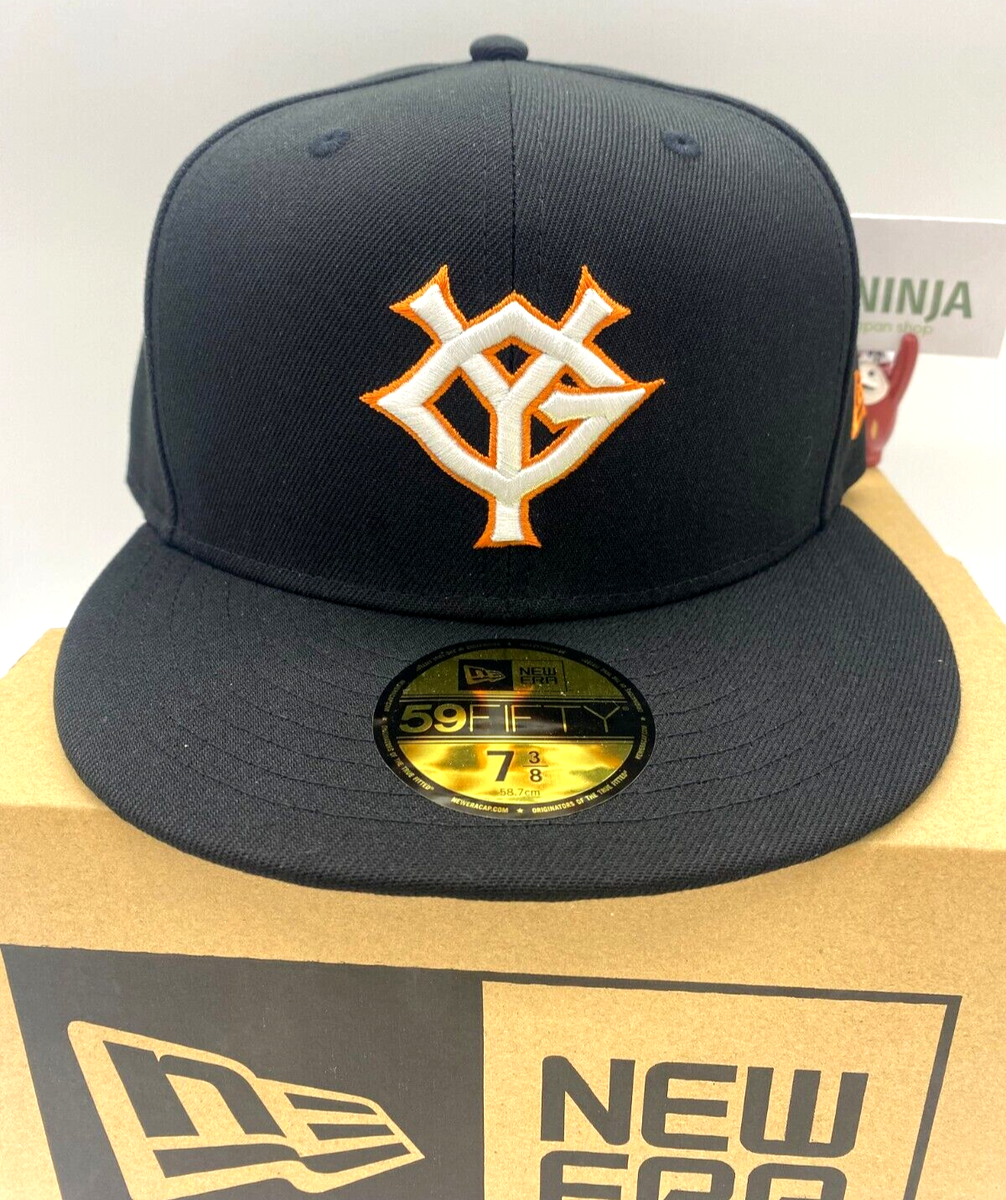 Casquette New Era 59FIFTY Yomiuri Giants - Noire Et Orange, Neuve Avec