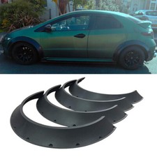 For Honda Civic FK Flexible Fender Flares Wheel Arch Extra Wide Body Kit 4.5"
