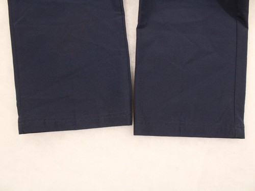 IZOD GOLF Navy Blue Flat Front Performance Chinos Golf Pants 32x28 - Picture 4 of 7
