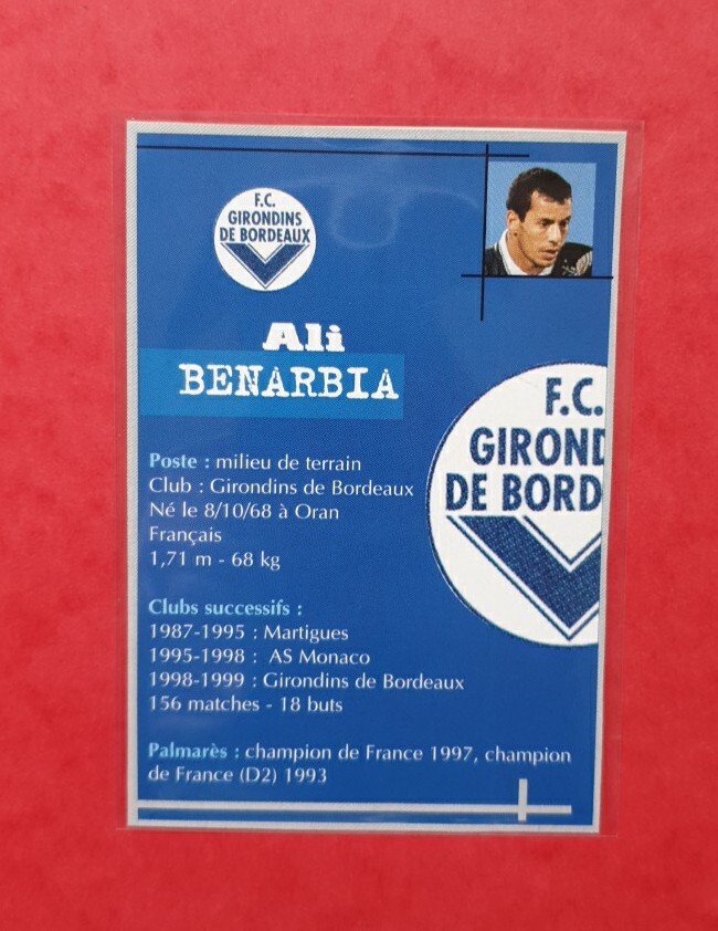 PARIS SG - CARTE DS FRANCE FOOT - 1999 / 2000 - a choisir EUR 3,50 - PicClick IT