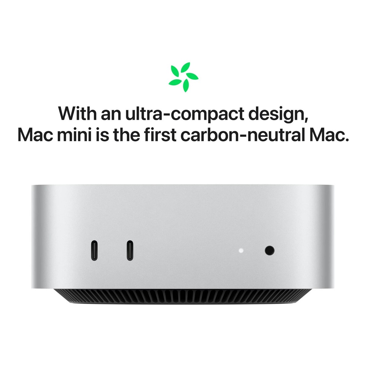 Apple Mac mini 2024 M4 16GB RAM 512GB SSD Silver Mini Desktop