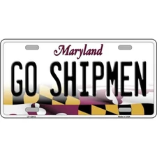 MINI Size 4"x2.2" License Plate Metal Sign for Home Go Shipmen Novelty
