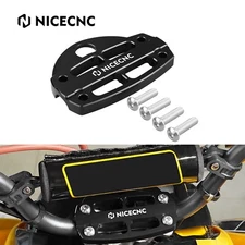 For YAMAHA RAPTOR 700R 700 With Key Guard Handlebar Mount Clamp 2006-2026 Black