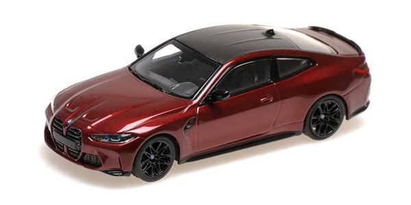 Minichamps 410020126 Bmw M4 2020 Red Metallic L.E. 336 Pcs. 1:43 Neu-image