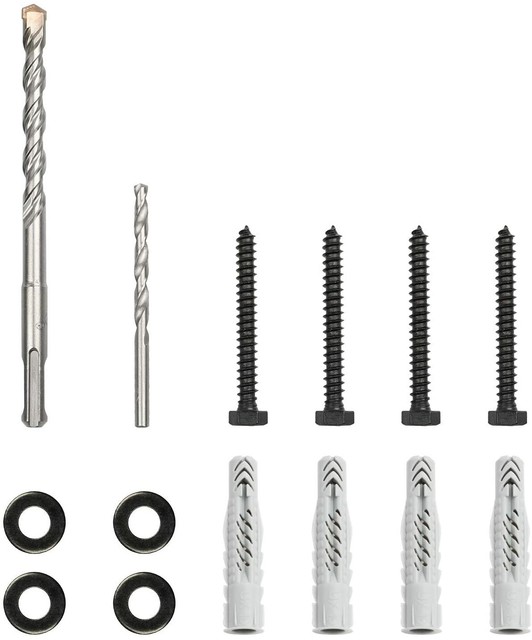 HeavyDuty Lag Bolt Kit for Mounting TV Into Wood Concrete Brick NEW