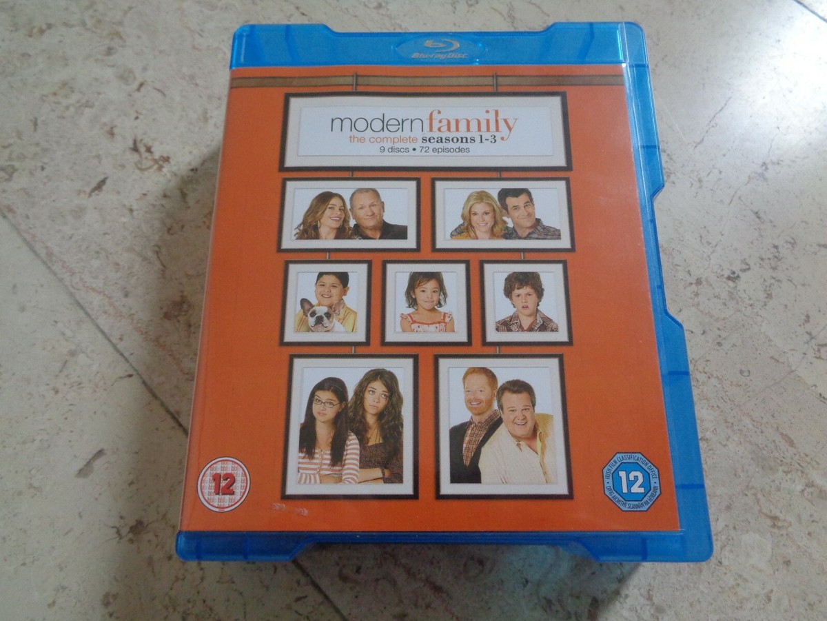 Season Subtitles Modern Family MODERN FAMILY Season 1-3 Blu-ray