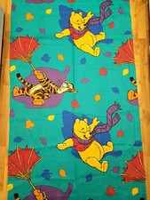 Disney Winnie The Pooh Tigger blustery day rod pocket curtain panels 80 x 63