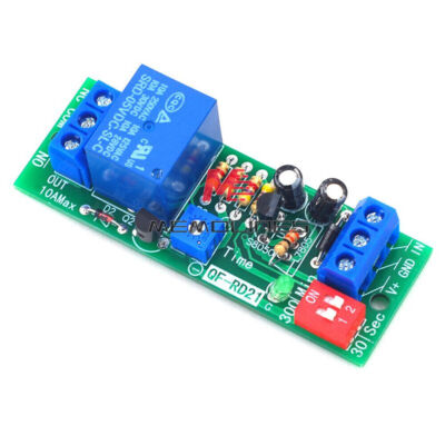 DC5V 12V 24V Adjustable Time Delay Timing Timer Relay Switch Turn ON/OFF Module 