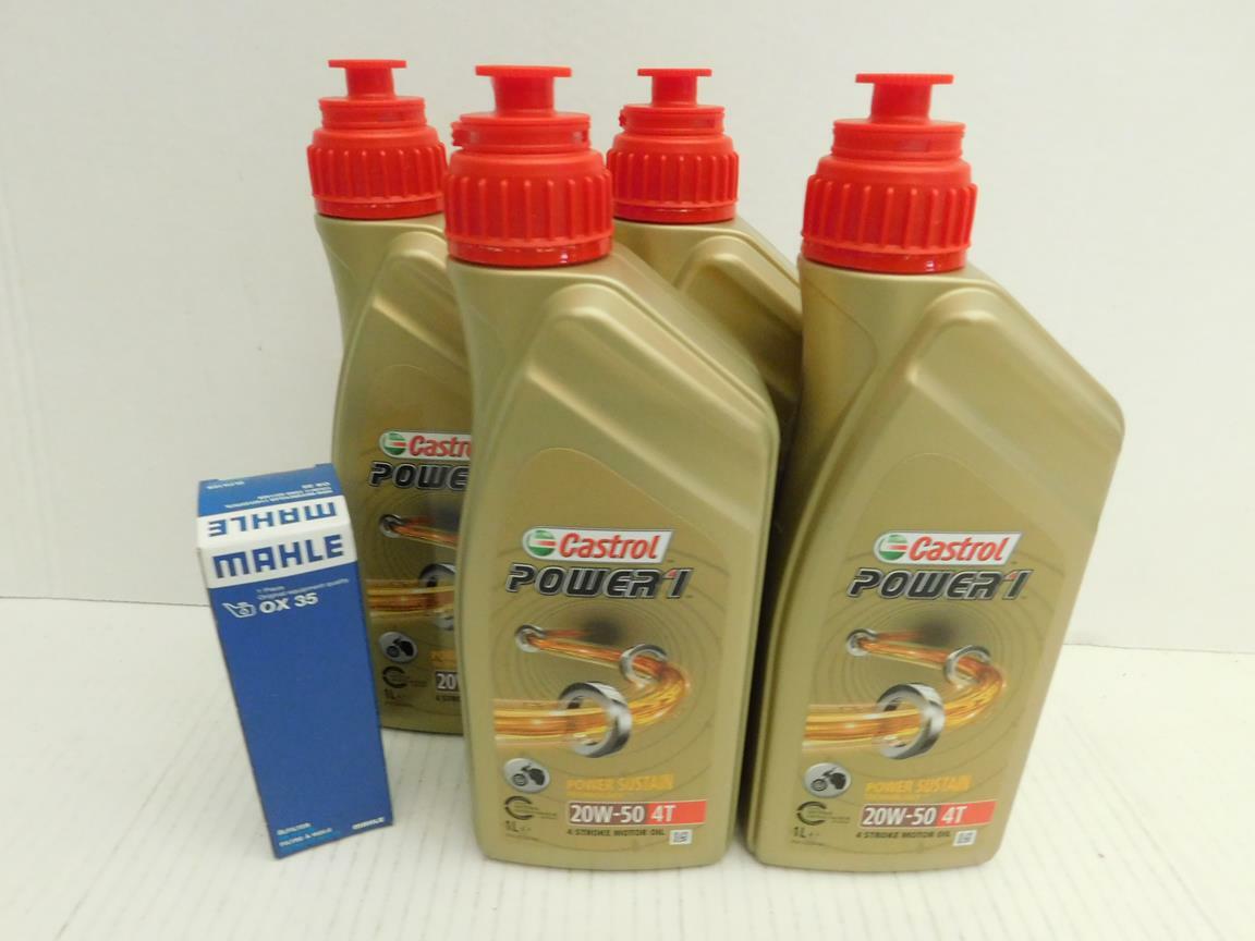 Castrol Mineral 20W-50 / Mahle Ölfilter BMW R100 GS Mit