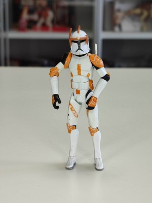 STAR WARS CLONE WARS - COMMANDER CODY (GREY FEET) 3,75'' / HASBRO 2008