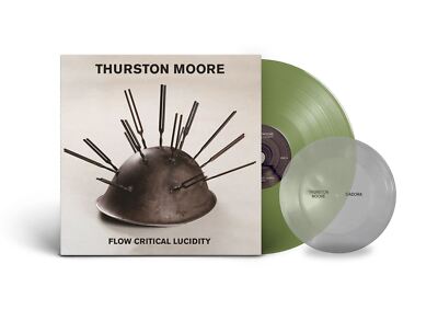THURSTON MOORE - FLOW CRITICAL LUCIDITY GRÜN VINYL LP + 7'' FLEXI DISC (NEU)
