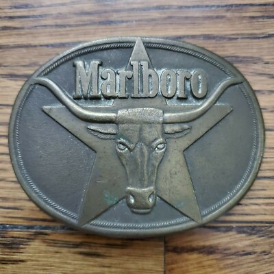 marlboro belt buckle
