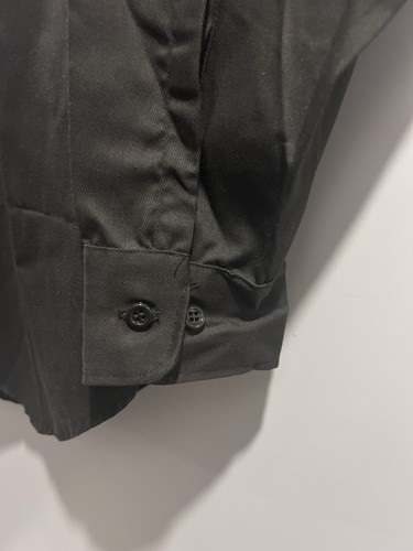 Vintage Big Mac JCPenney Shirt Mens 15-15.5 L Brown Penn-Prest 1970s Workwear - Picture 5 of 10