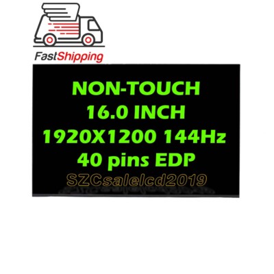 For Asus ROG Zephyrus M16 GU603HE LCD LED screen FHD 144Hz NV160WUM-NX1 V8.0 NEW