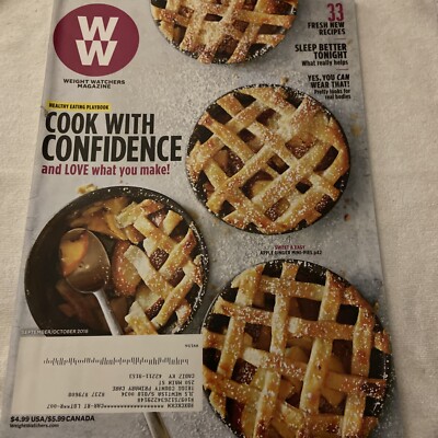 Weight Watchers (Sept-Oct 2018) Cook with Confidence; Apple Pie