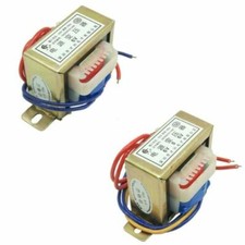 1-100W EI Power Transformer 220VAC TO 6V/9V/12V/15V/18V/24VAC Single/Dual Output