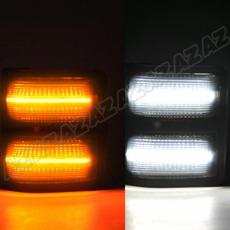 2 шт светодиодных габаритных огней для бокового зеркала для Ford F250/F350/F450/F550 Supber Duty 08-16 - Изображение 3 из 4