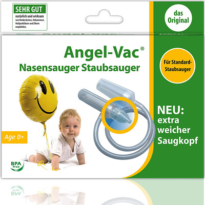 Nasensauger Baby, Angel Vac EXTRA WEICHER SAUGKOPF, Das Original, Für Standard