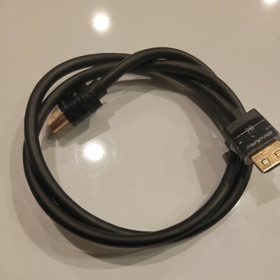 Binary B6-HD-.7 HDMI Cable .7M/ 2.3ft With GripTek 34AWG 3D 4K 48Bit 120Hz UL 