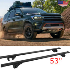 For Ford Expedition 2018-2024 53 Top Roof Rack Cross Bar Luggage Cargo Carrier