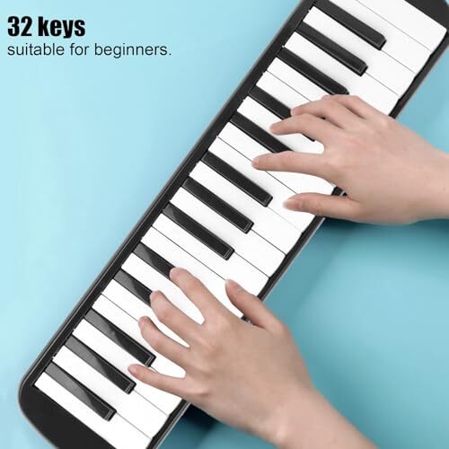 32 Key Melodica Talkbox Keyboard with Tube Wind Musical Instrument Air Piano - Picture 7 of 8