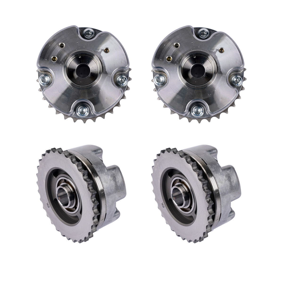 2x Intake & 2x Exhaust Timing Camshaft Sprocket For Audi A6 A8 Q5 RS4 R8 S5 4.2L