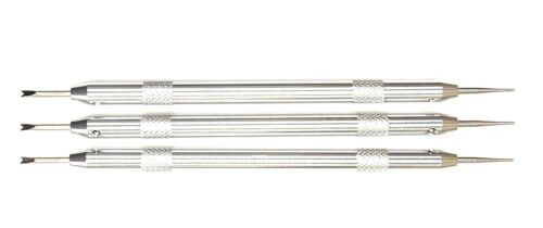 High Quality Watch Band Spring Bar Removers SILVER Handle Watchmaker Repair Tool - Picture 3 of 6