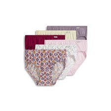 Jockey Women's 100 Cotton Elance Bikini - 6 Pack