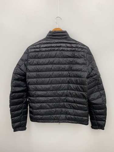 Moncler Daniel Light Down Jacket Black Polyester Size 2 #EG CAA - Picture 2 of 5