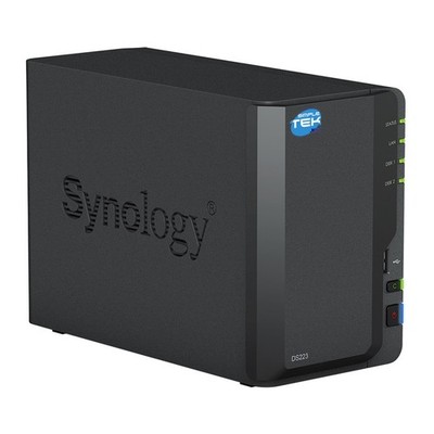 Synology DS223 NAS 2-Bay Dual HDD 500GB Preinstalled SATA Ethernet