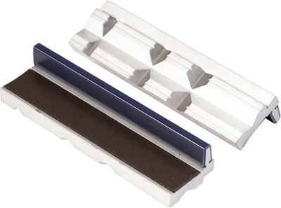 Wilton Magnefix 4-1/2'' Prism Vise Jaw Pads (P-4.5) 4-1/2 in., Silver 