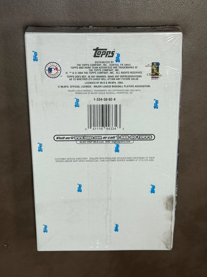 2004 TOPPS SERIES 2 MLB BASEBALL FIRST EDITION HOBBY BOX - Image 2 of 2