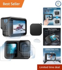 GoPro Hero 13 Ultra HD 9H Hardness Screen Protectors 10Pcs - Scratch Resistant