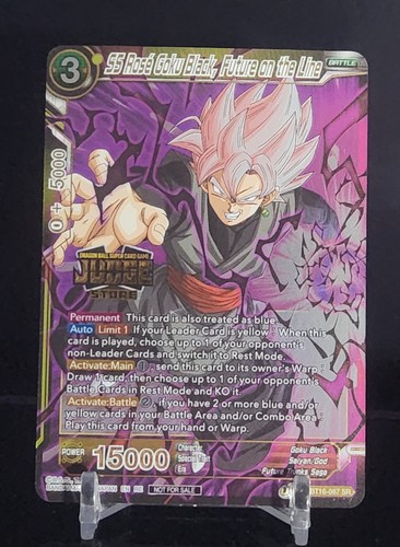 SS Rose Goku Black, Future on the Line [Judge Pack Vol.17 Foil] BT16-087 card
