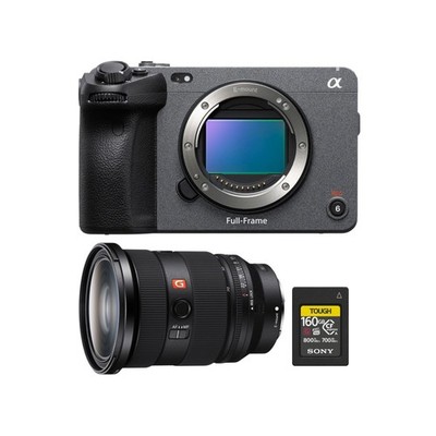 Sony FX3 Full-Frame Cinema Line Camera FE 24-70mm Lens Bundle PRO