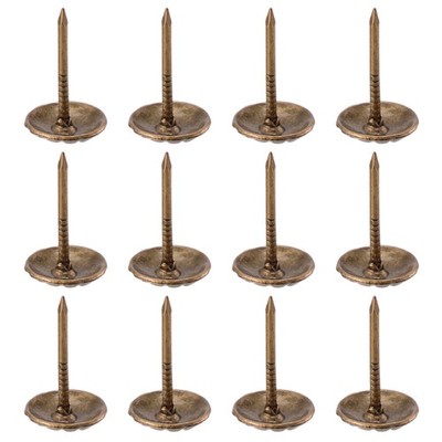  500Pcs 11x17mm Antike Sofa Schaumnägel Thumb Tack Möbel Sofa Nägel Blasennägel