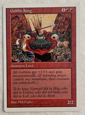 1x Goblin King Core Set 5th Edition MTG Magic the Gathering NM