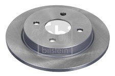 2x FEBI BILSTEIN Bremsscheibe 05652 für FORD FOCUS FIESTA AAL COURIER DAW GB4 KA