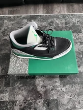 Air Jordan 3 Retro Pine Green 2021 Men's Size 12 CT8532-030 Used Still Good