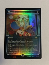 Magic: The Gathering Mirror Box NEO403 Card Shiny Foil In Protective Sleeve