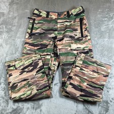 Volcom Snowboard Pants Mens Medium Green Camo...