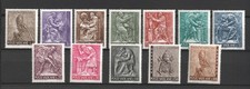 1966 Vatican City Work & Art with Express Stamps MNH Complete Set Stamps