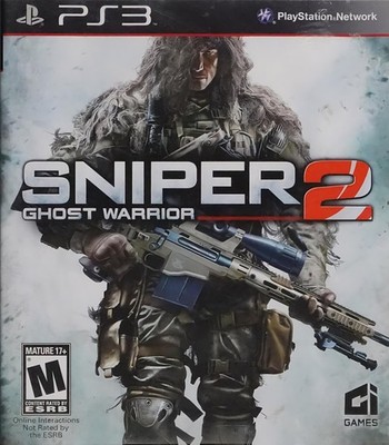 PS3 Sniper Ghost Warrior 2 Complete Game CIB
