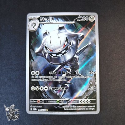 Pokemon Steelix Full Art 150/132 MEG   Megaevolution Ita   Near Mint