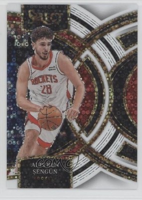 2023 Panini Select Premier Level White Disco Prizm /75 Alperen Sengun #188 13sa