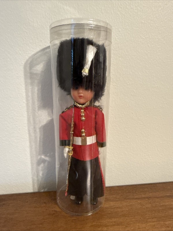 Vintage English England Queens Guard National Costume Doll Figure